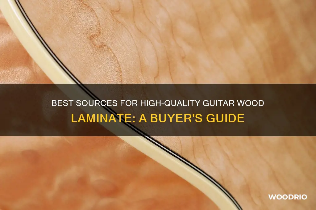 where to buy guitar wood laminate