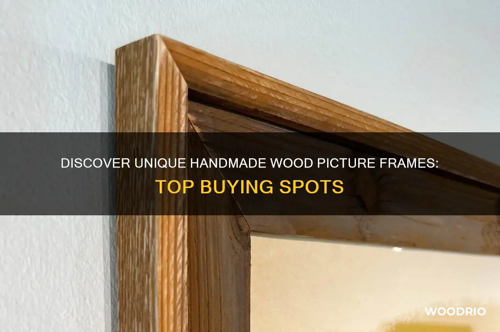 where to buy handmade wood picture frames