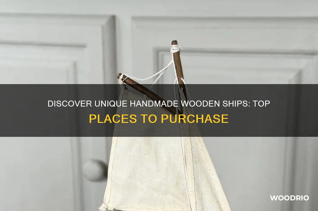 where to buy handmade wooden ships