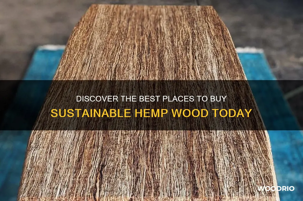 where to buy hemp wood
