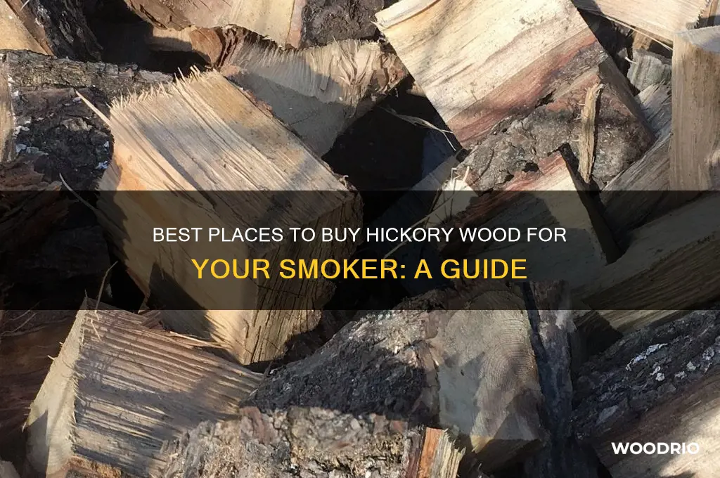 where to buy hickory wood for smoker