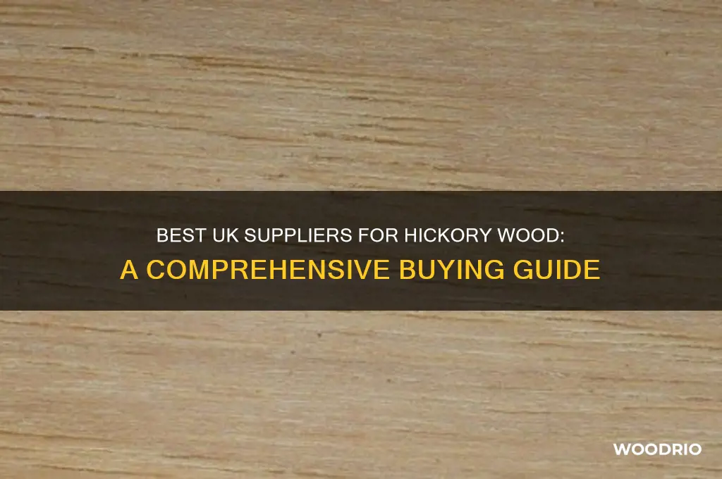 where to buy hickory wood in uk