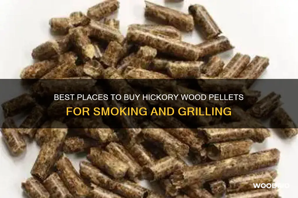 where to buy hickory wood pellets