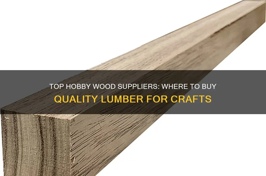 where to buy hobby wood