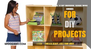 Best Places to Buy Individual Square Wood Cubbies for DIY Projects