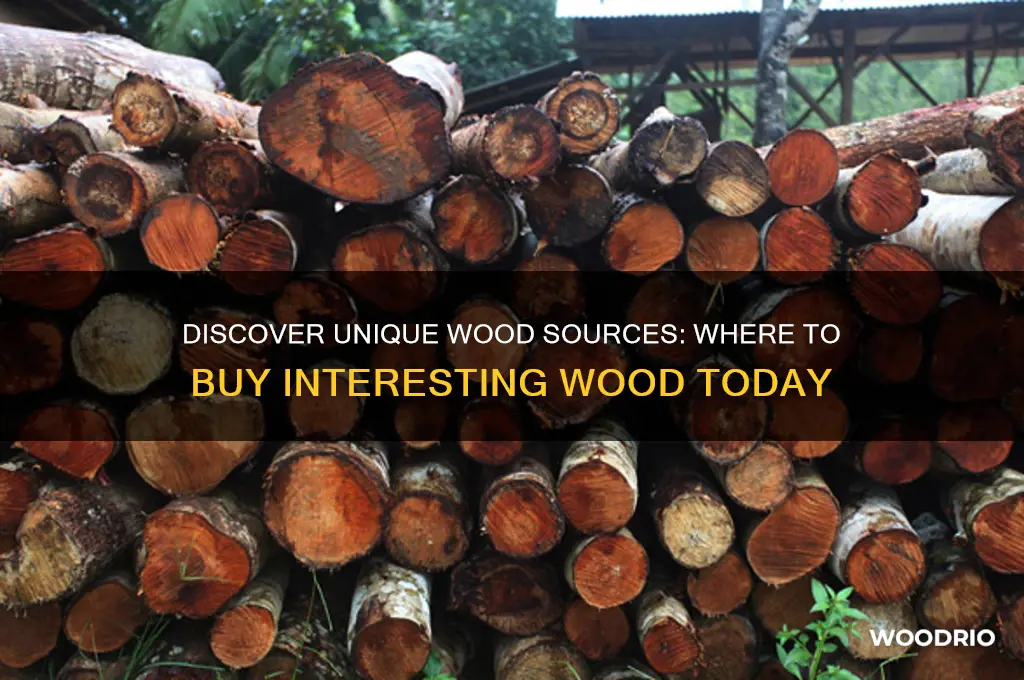 where to buy interesting wood