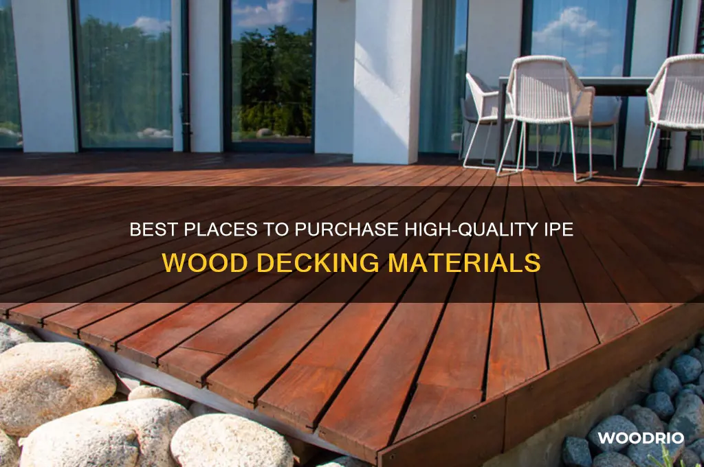 where to buy ipe wood decking