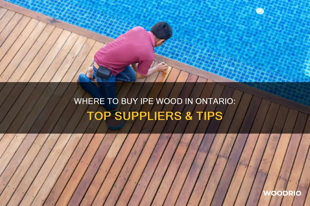 where to buy ipe wood in ontario