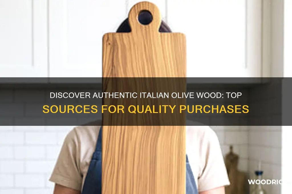 where to buy italian olive wood