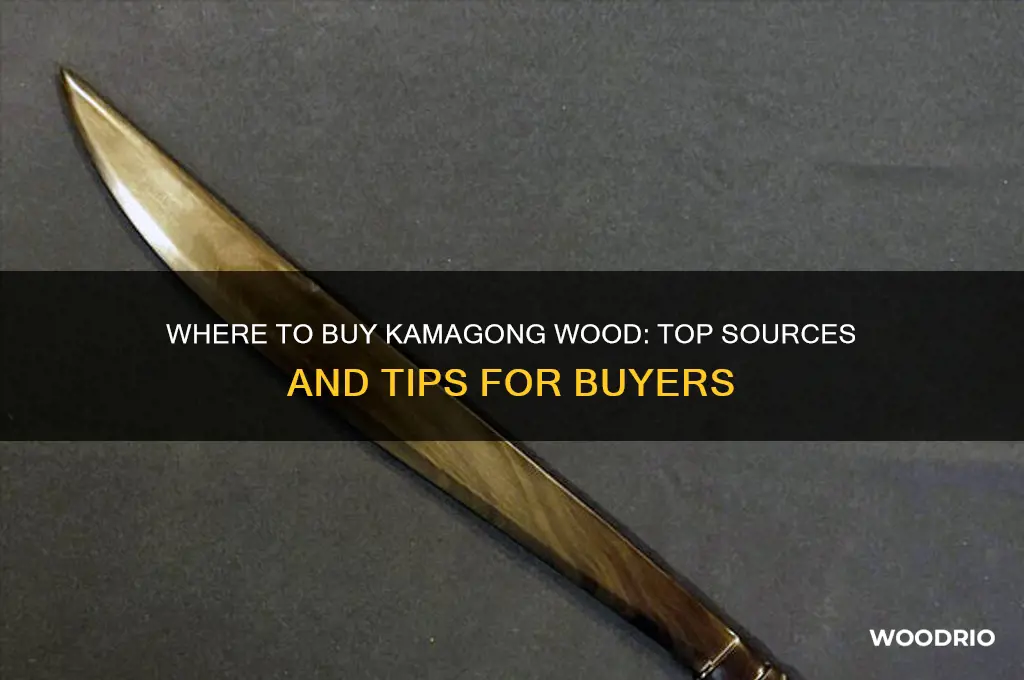 where to buy kamagong wood