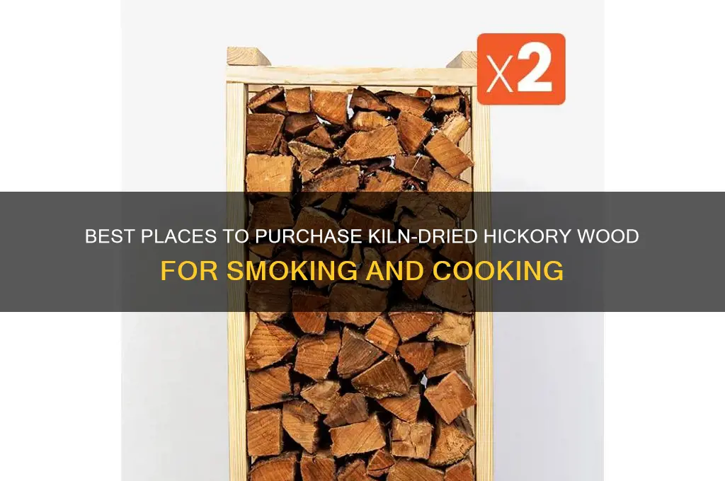 where to buy klin dryed hickory wood