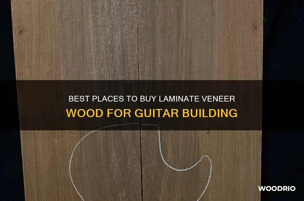where to buy laminate veneer wood for guitars