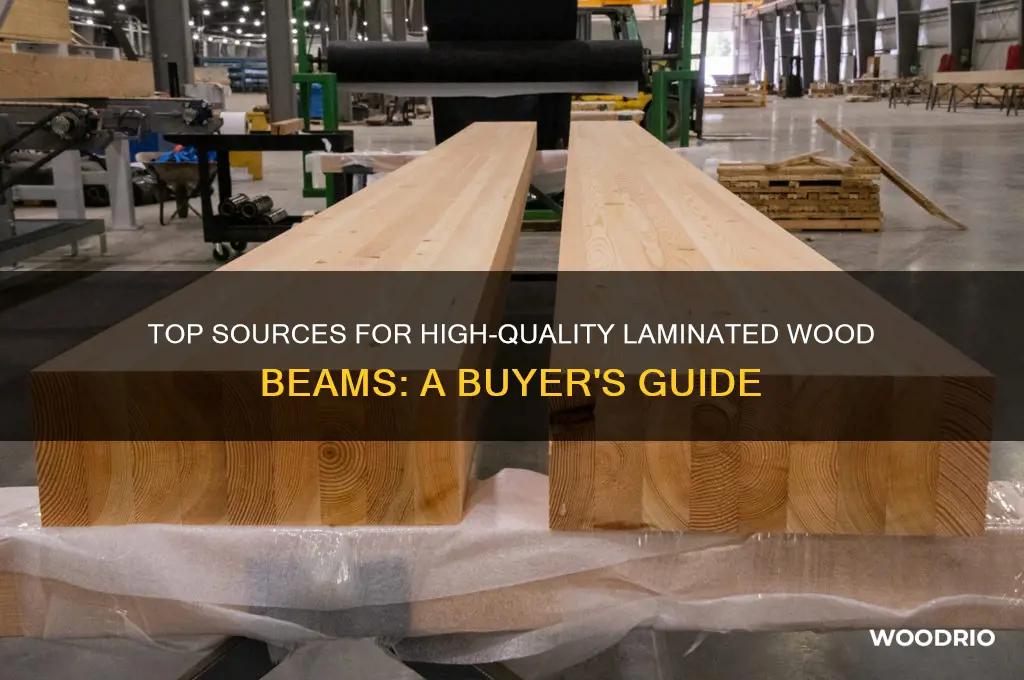 where to buy laminated wood beams