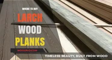 Best Places to Purchase High-Quality Larch Wood Planks Online & Locally