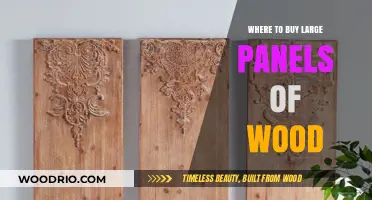 Top Sources for Buying Large Wood Panels: A Comprehensive Guide