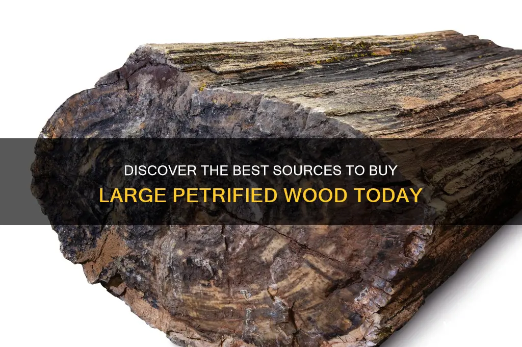 where to buy large putrified wood