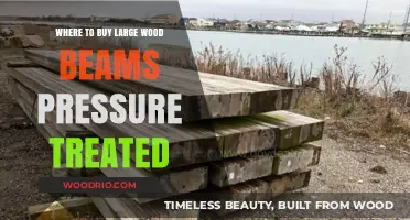 Best Places to Buy Large Pressure-Treated Wood Beams for Projects