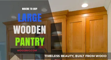 Top Places to Purchase Large Wooden Pantries for Your Home