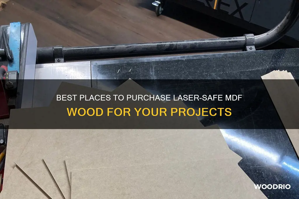 where to buy laser safe mdf wood