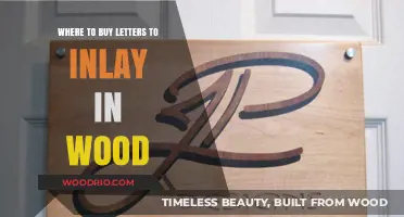 Best Places to Purchase Wood Inlay Letters for DIY Projects