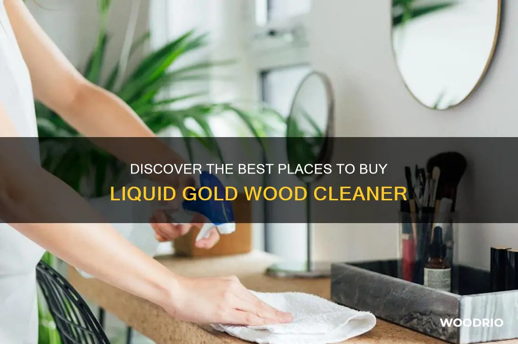 where to buy liquid gold wood cleaner