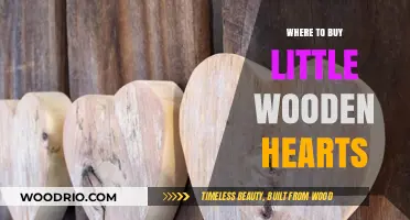 Where to Find and Buy Little Wooden Hearts for Crafts