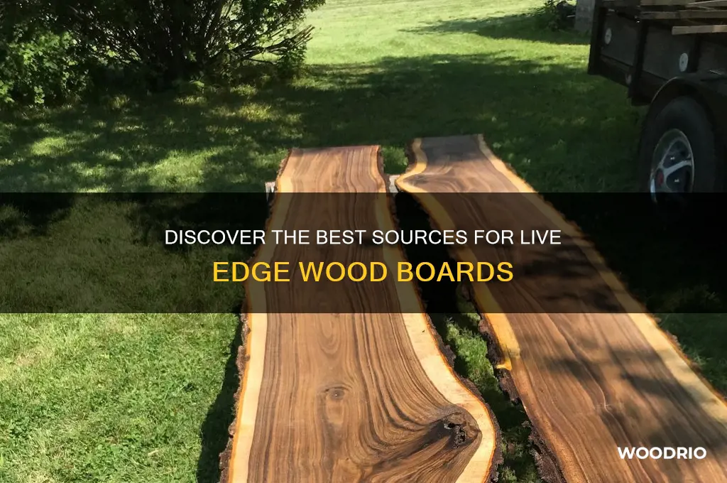 where to buy live edge wood boards