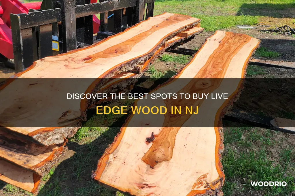 where to buy live edge wood in nj