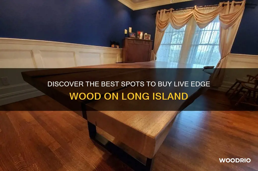 where to buy live edge wood long island