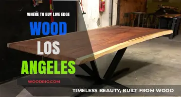 Discover Top Spots to Buy Live Edge Wood in Los Angeles