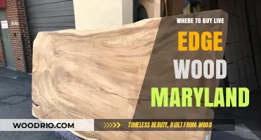 Discover Maryland's Best Sources for Live Edge Wood Near You