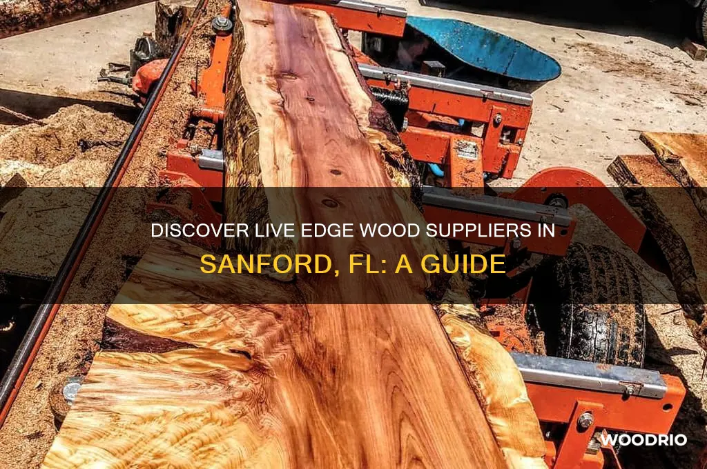 where to buy live edge wood sanford fl