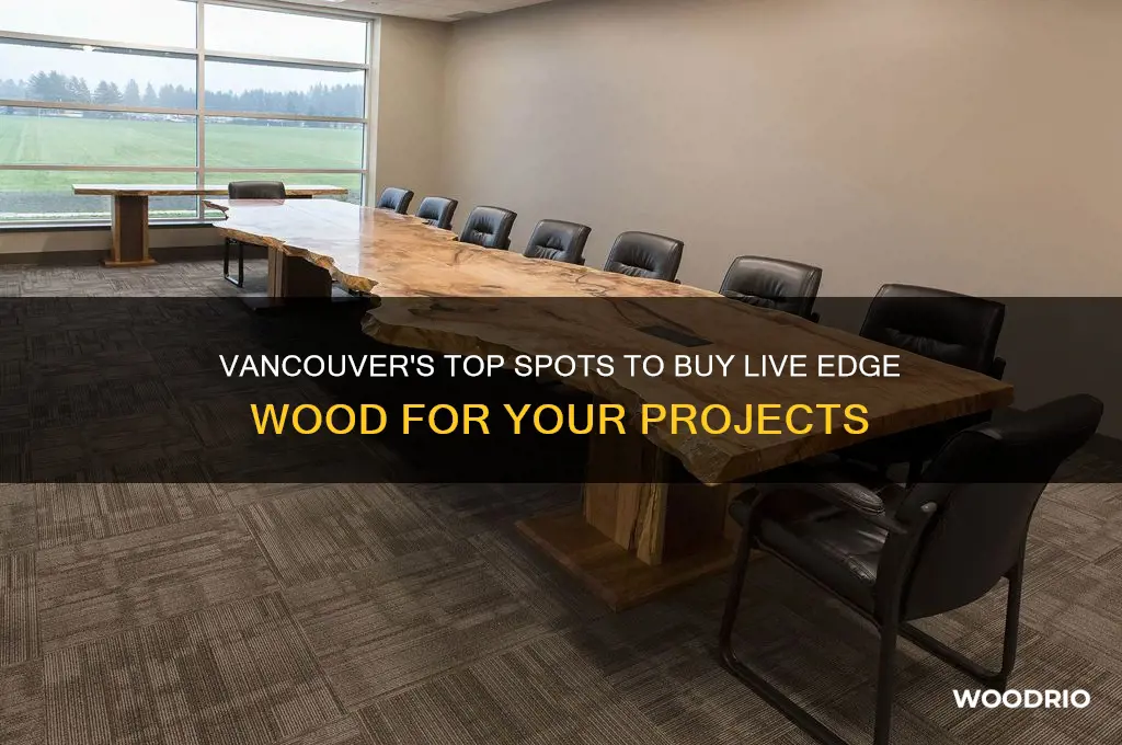 where to buy live edge wood vancouver
