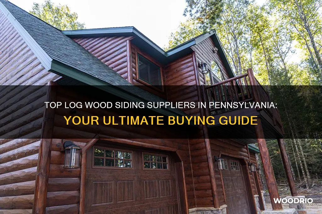 where to buy log wood siding in pa