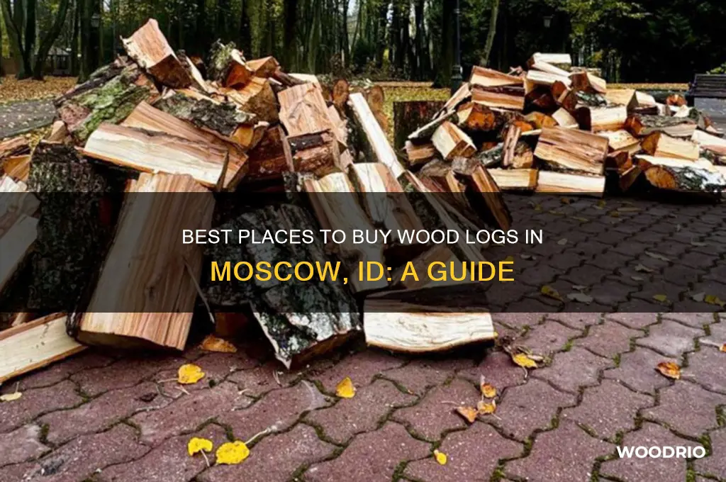 where to buy logs of wood moscow id