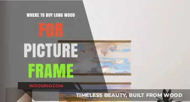 Best Places to Purchase Long Wood for Picture Frames