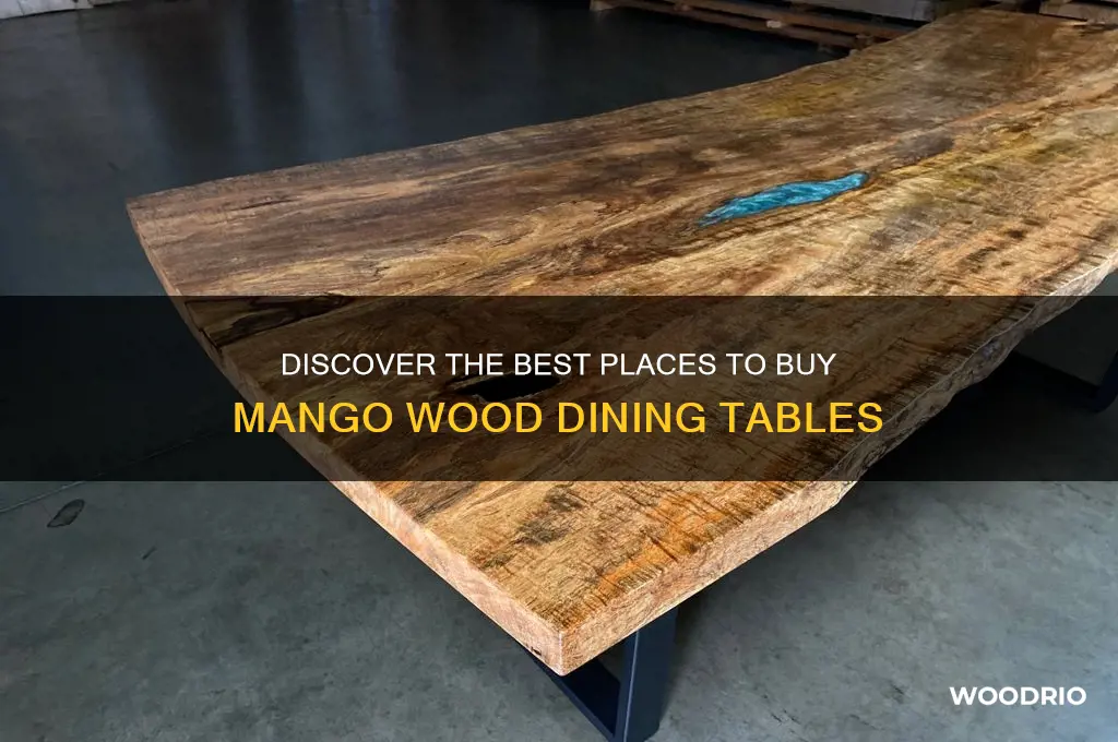 where to buy mango wood dining table