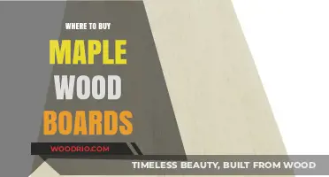 Best Places to Buy High-Quality Maple Wood Boards Online & Locally