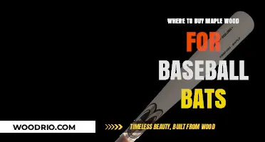 Best Sources to Purchase Premium Maple Wood for Baseball Bats