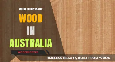 Best Places to Buy Maple Wood in Australia: A Comprehensive Guide