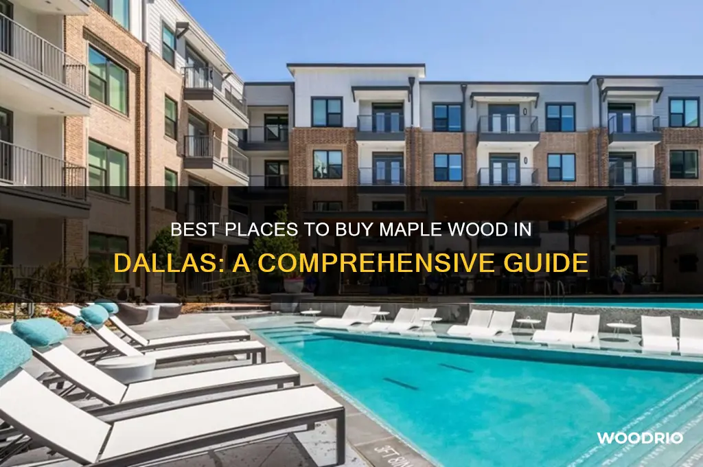 where to buy maple wood in dallas