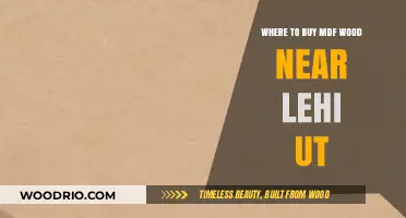 Best Places to Buy MDF Wood Near Lehi, Utah