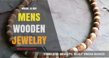 Discover Unique Men's Wooden Jewelry: Top Online and Local Shops