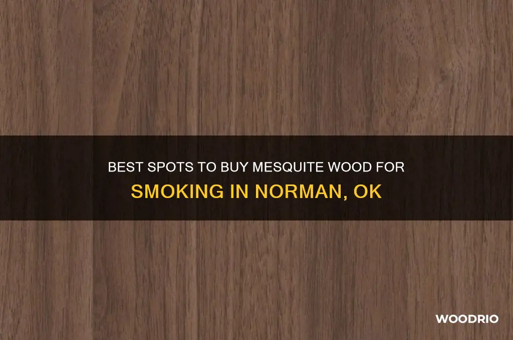 where to buy mesquite wood for smoking in norman ok
