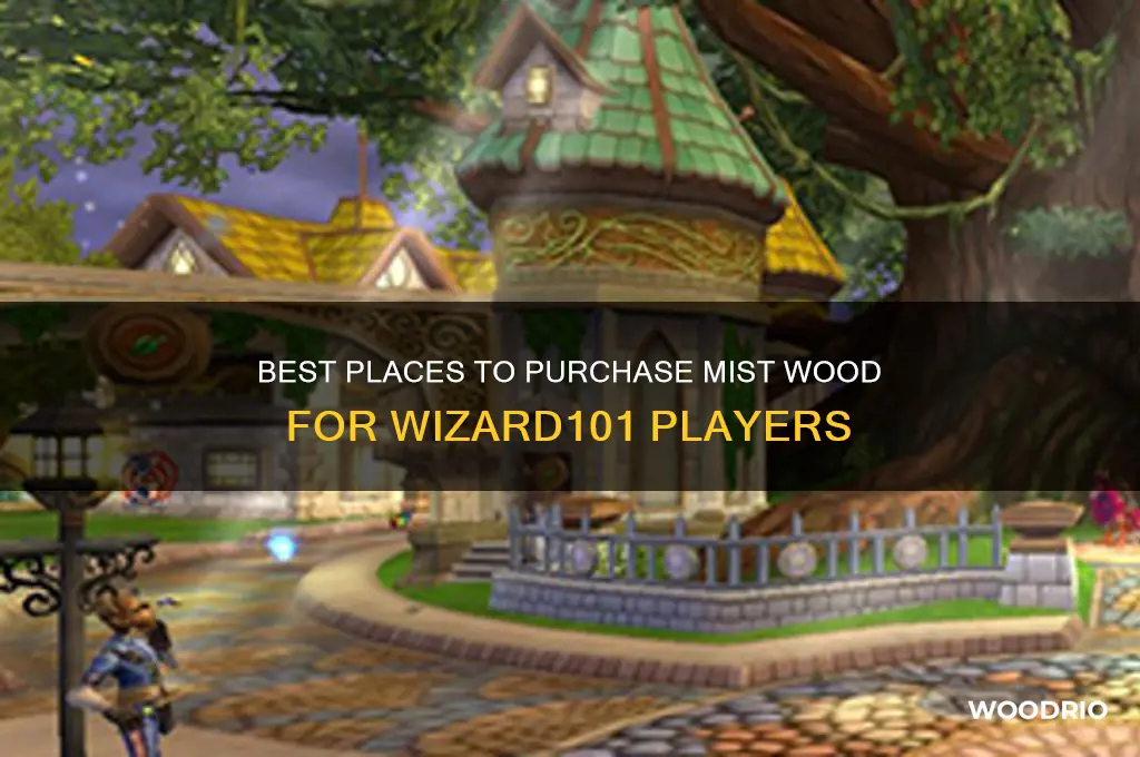 where to buy mist wood wizard101