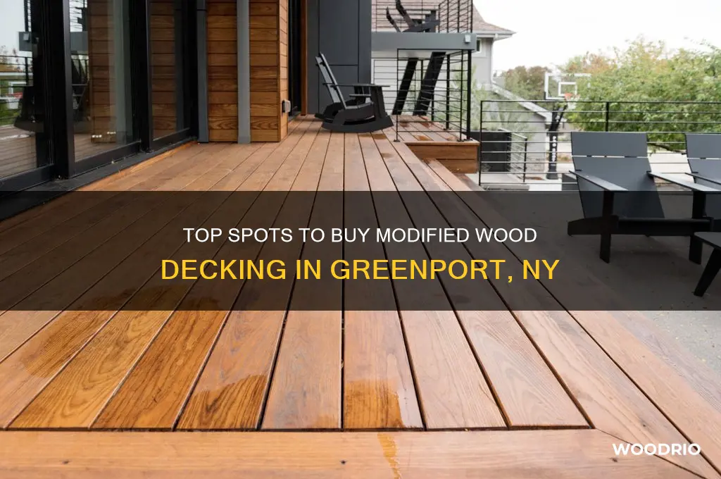 where to buy modified wood decking greenport