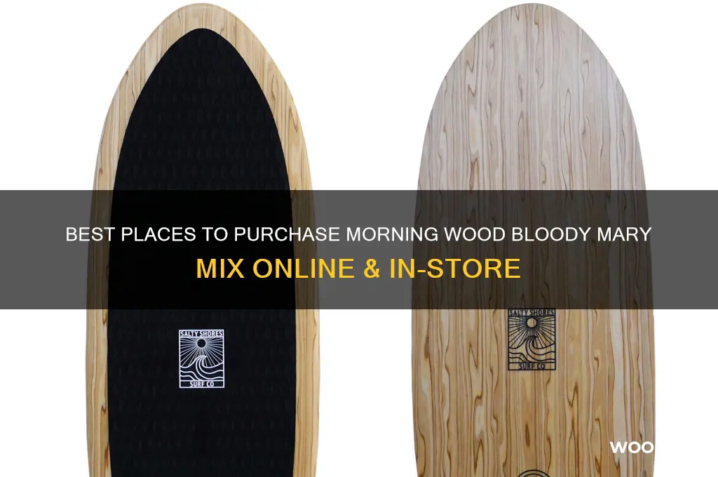 where to buy morning wood bloody mary mix