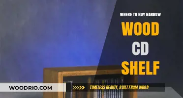 Best Places to Buy Narrow Wood CD Shelves Online & In-Store