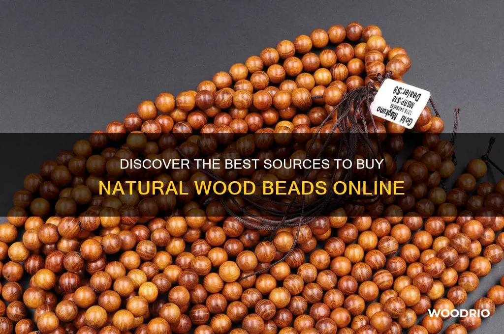 where to buy natural wood beads