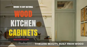 Best Places to Purchase Natural Wood Kitchen Cabinets Online & Locally